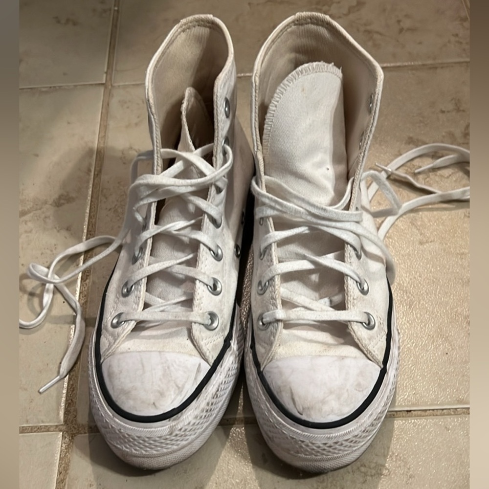 Converse Platform Classic White High-Tops